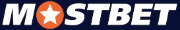 Mostbet logo - The logo of Mostbet, a prominent betting website, showcasing its brand and recognition in the betting market.